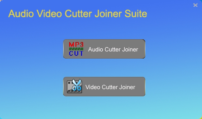 Audio Video Cutter Joiner Suite