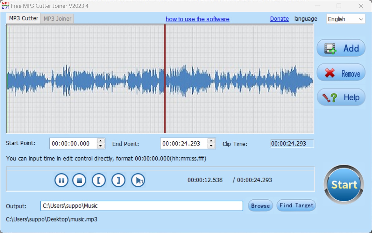 audio cutter software free download